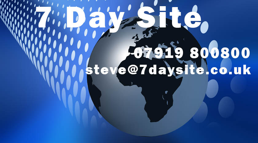 7daysite website design
